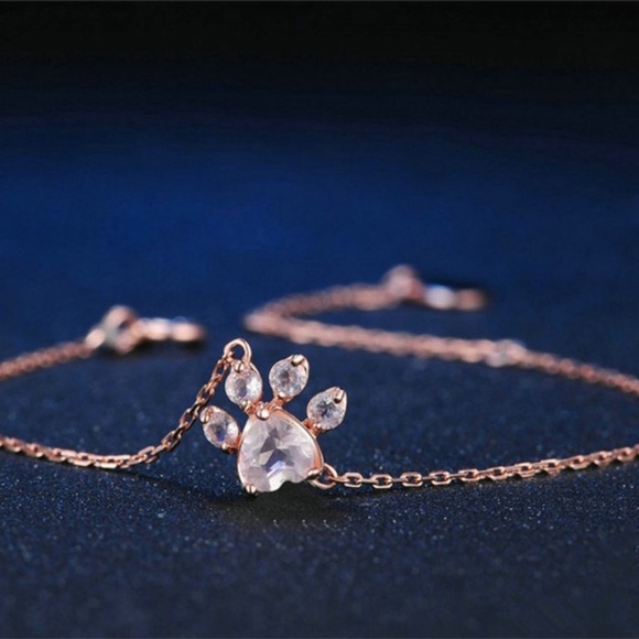 Jewelry - Gold Paw Print Bracelet